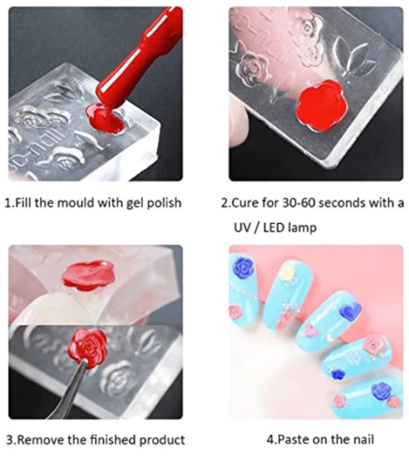 JNBS 3D Silicone Mold (Multi choice) - Image 17