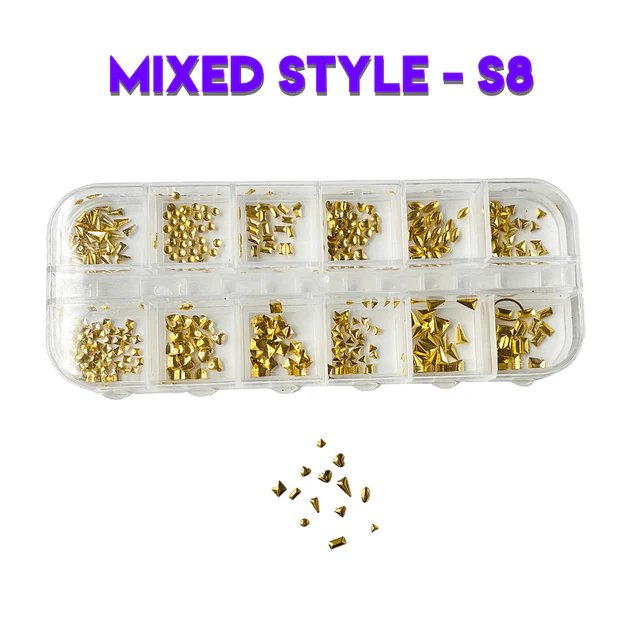 JNBS 3D Naill Charm Mixed Box of 12 (8 Styles) - Image 7