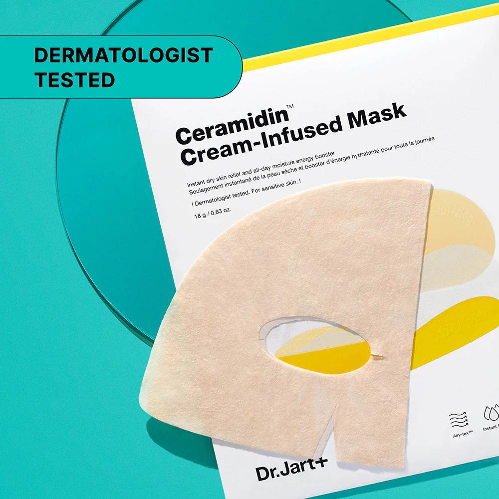DR.JART+ Ceramidin Cream-Infused Mask 18g - Image 5