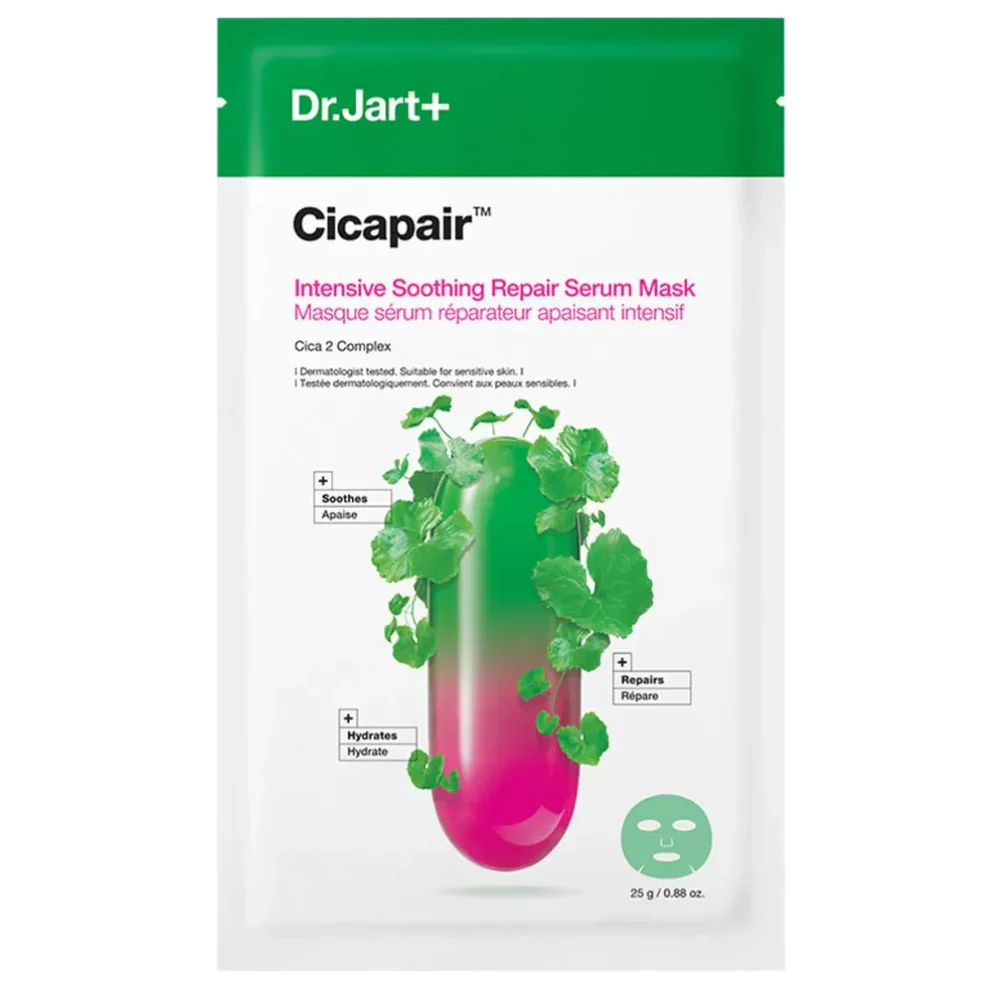 DR.JART+ Cicapair Intensive Soothing Repair Serum Mask (25g*5ea) - Image 4