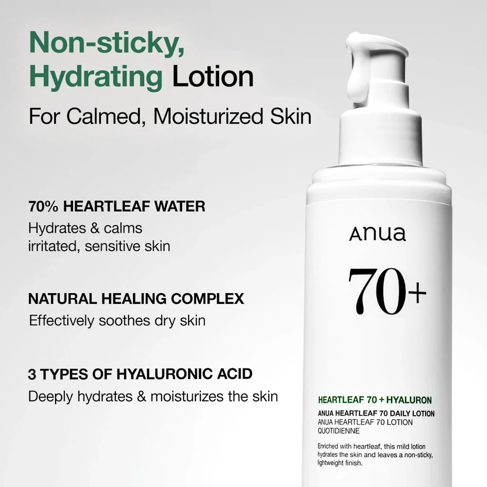 Anua Heartleaf 70% Daily Relief Lotion 200ml - Image 6