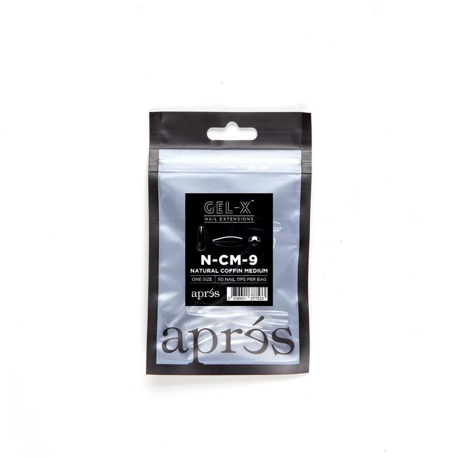 Apres Refill Bags (50pcs) Natural Coffin Medium - Image 15