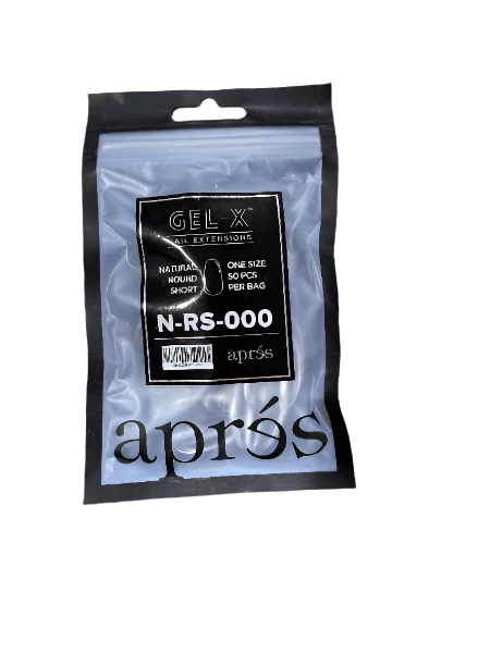Apres Refill Bags (50pcs) Natural Round Short - Image 21