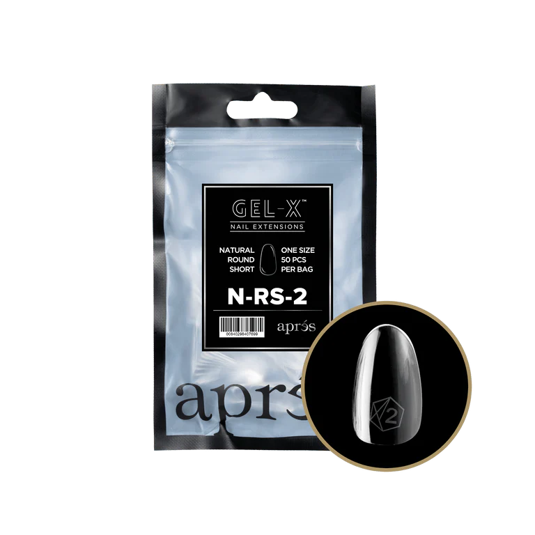 Apres Refill Bags (50pcs) Natural Round Short - Image 4