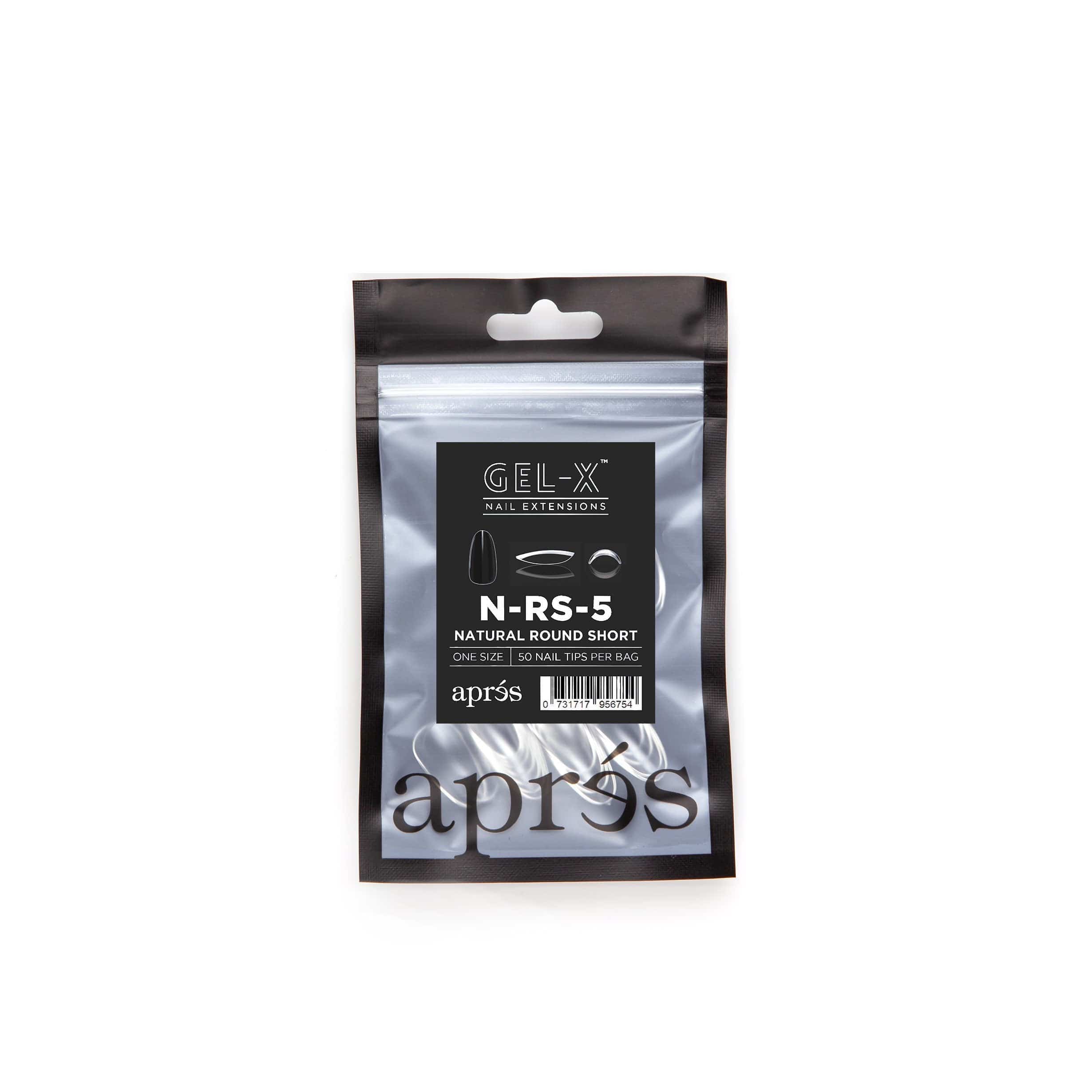 Apres Refill Bags (50pcs) Natural Round Short - Image 9