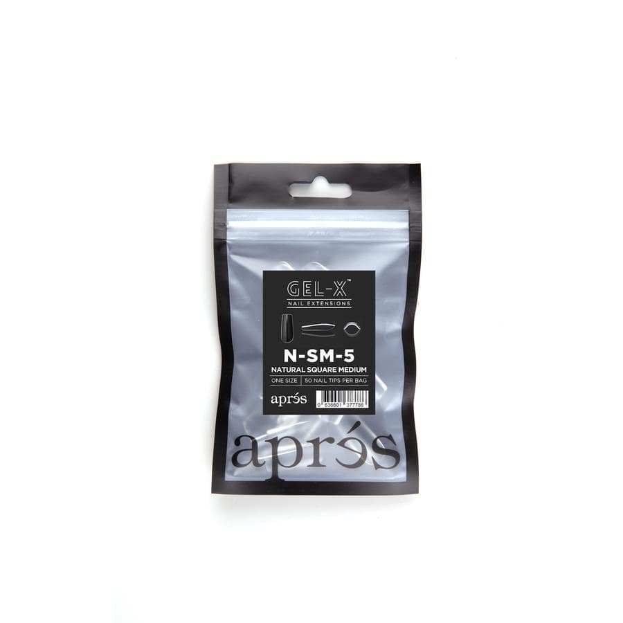 Apres Refill Bags (50pcs) Natural Square Medium - Image 9