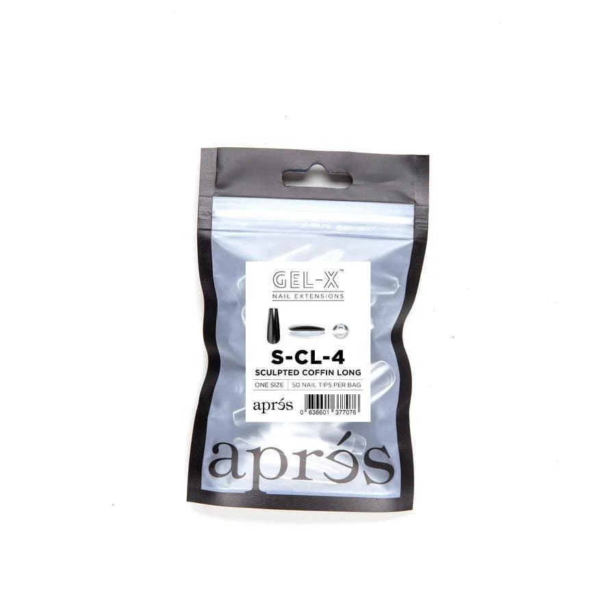 Apres Refill Bags (50pcs) Sculpted Coffin Long - Image 7