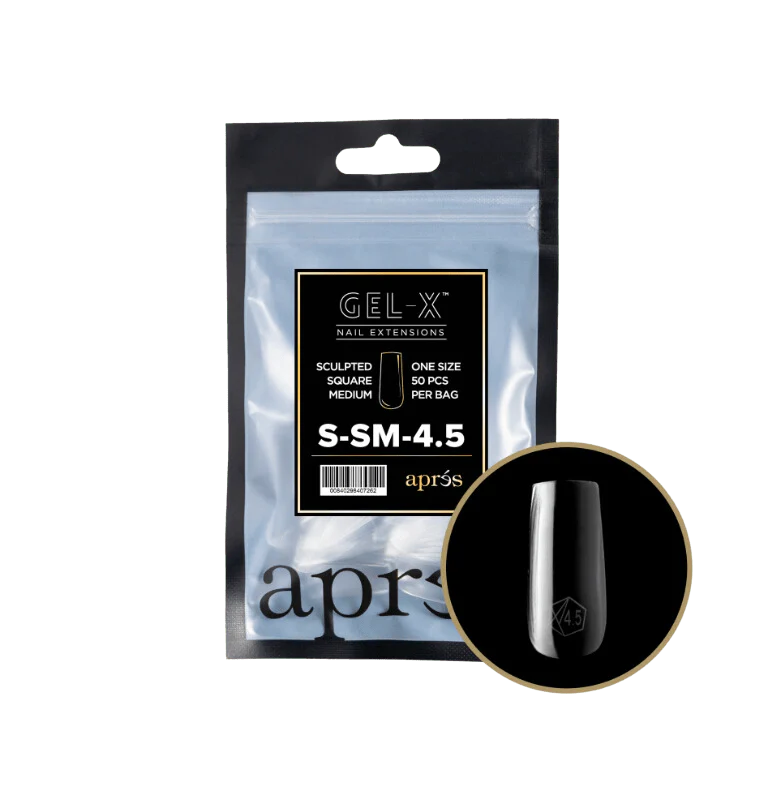 Apres Refill Bags (50pcs) Sculpted Square Medium - Image 9