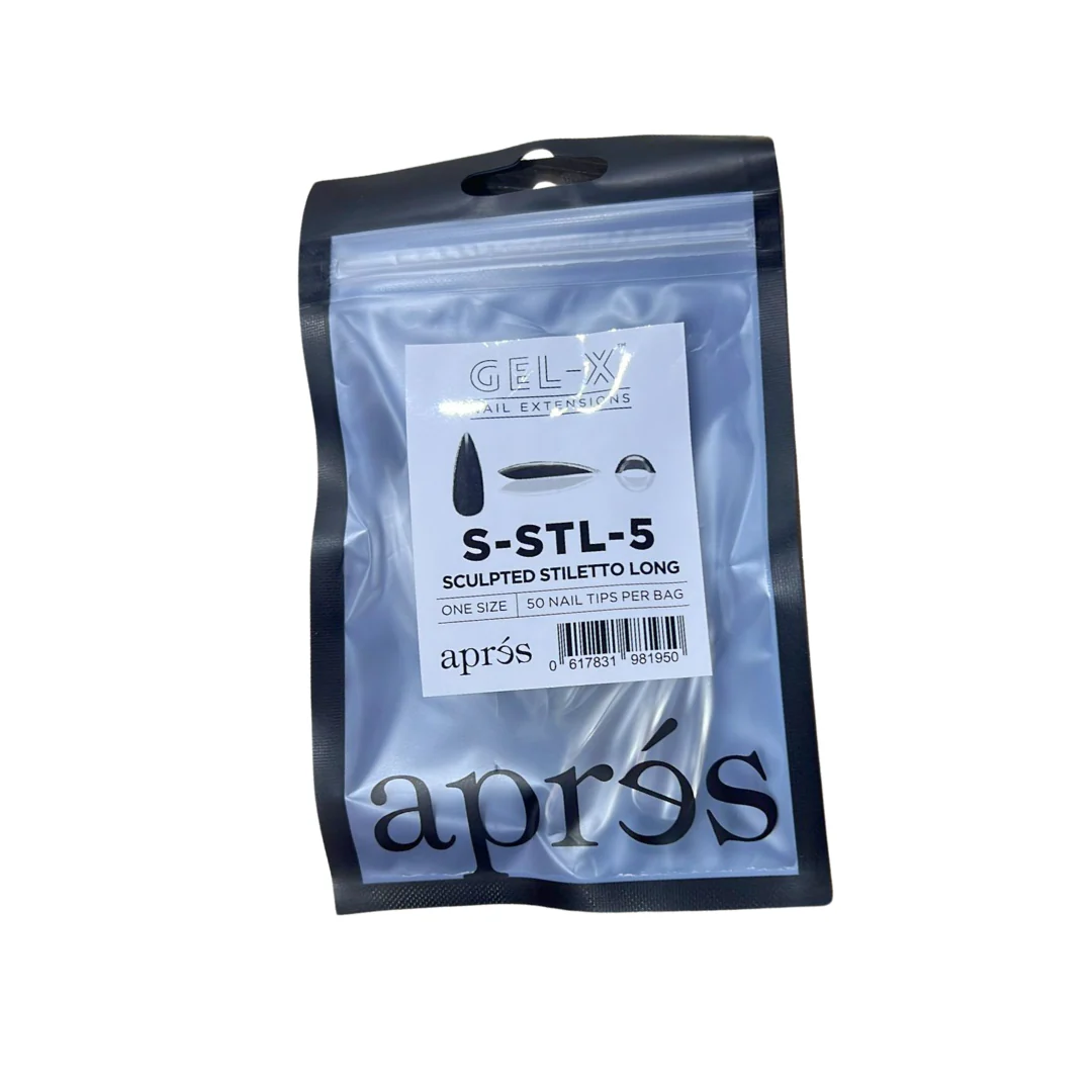 Apres Refill Bags (50pcs) Sculpted Stiletto Long - Image 12