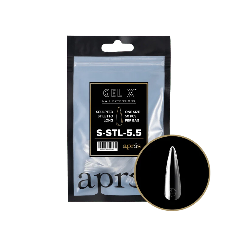 Apres Refill Bags (50pcs) Sculpted Stiletto Long - Image 14