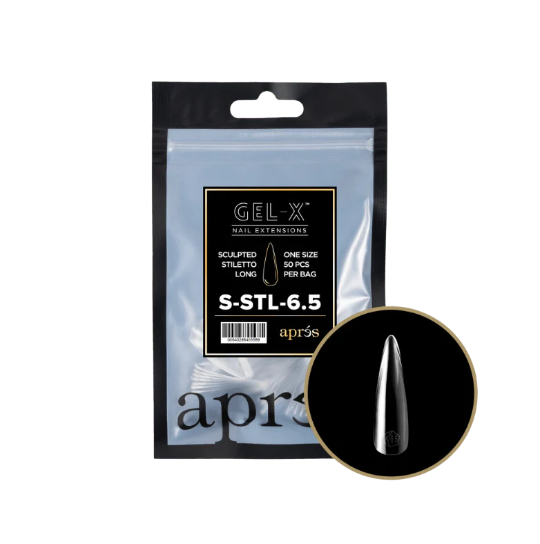 Apres Refill Bags (50pcs) Sculpted Stiletto Long - Image 17