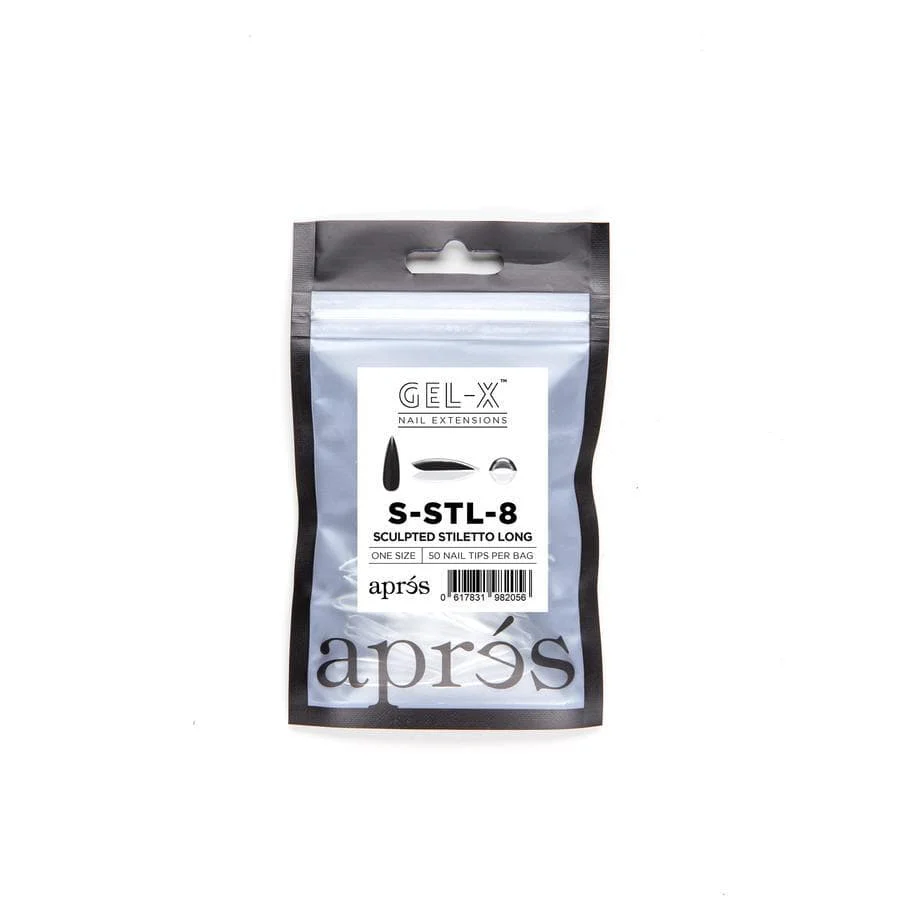 Apres Refill Bags (50pcs) Sculpted Stiletto Long - Image 19