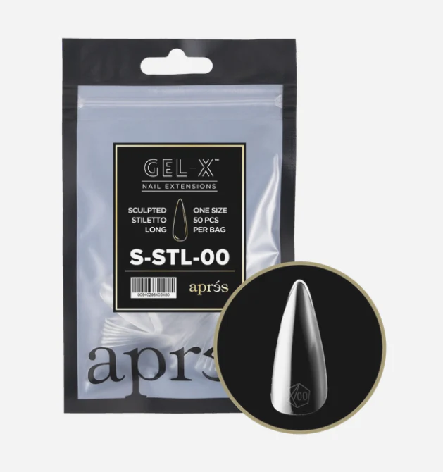 Apres Refill Bags (50pcs) Sculpted Stiletto Long - Image 21