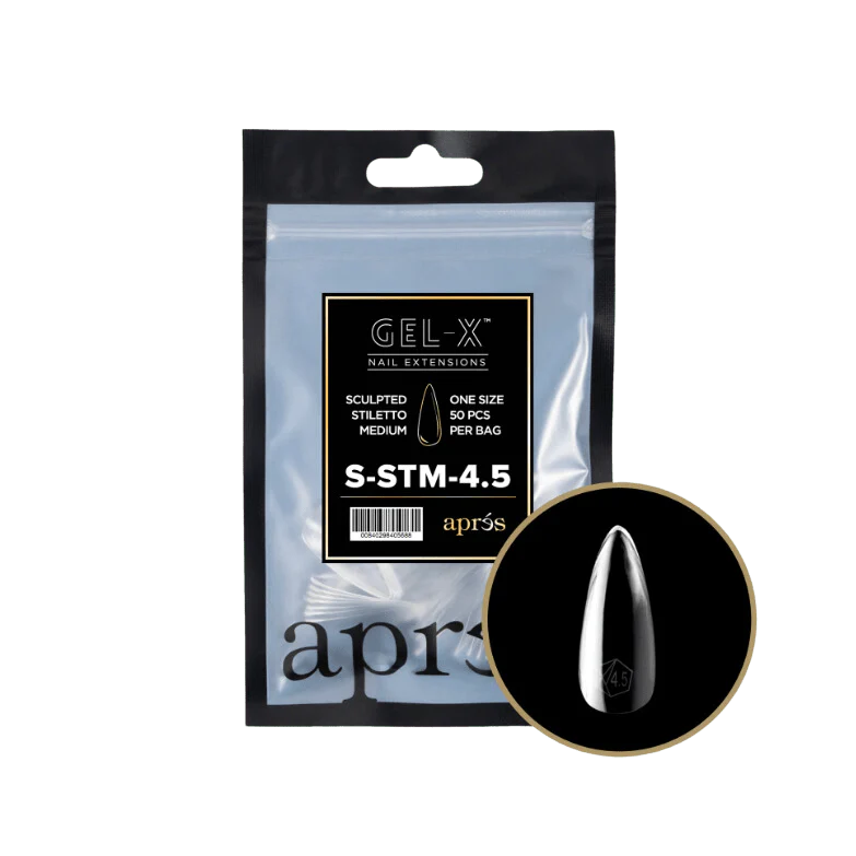 Apres Refill Bags (50pcs) Sculpted Stiletto Medium - Image 7