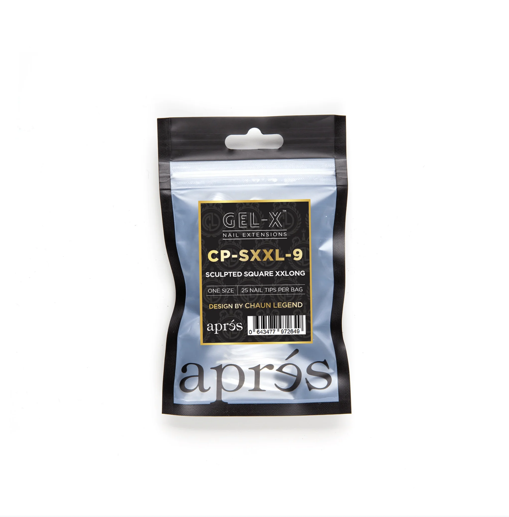 Apres Gel X™ x Chaun Legend Refill Bags (25pcs) Sculpted Square XXL - Image 10