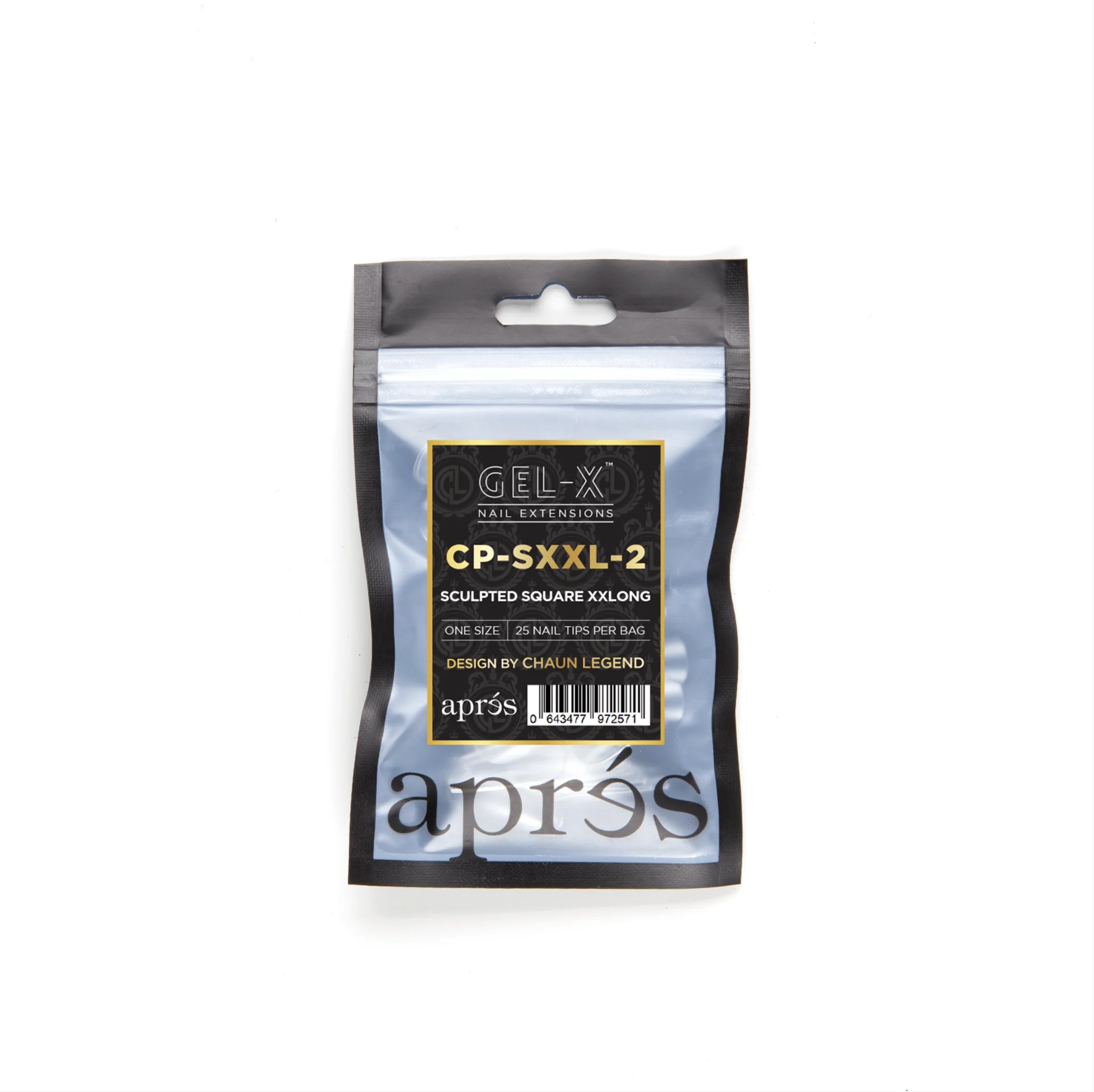 Apres Gel X™ x Chaun Legend Refill Bags (25pcs) Sculpted Square XXL - Image 3
