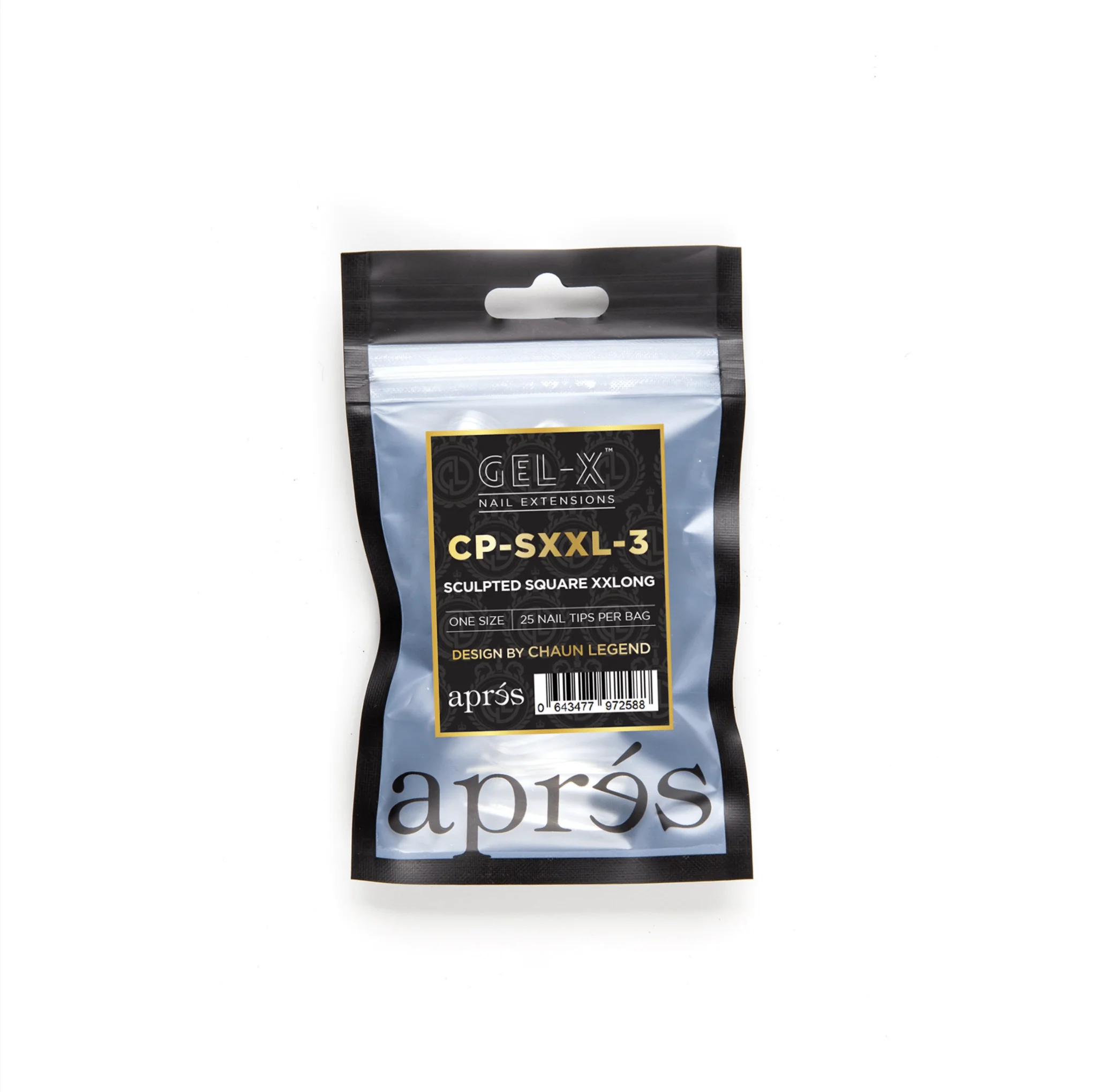 Apres Gel X™ x Chaun Legend Refill Bags (25pcs) Sculpted Square XXL - Image 4