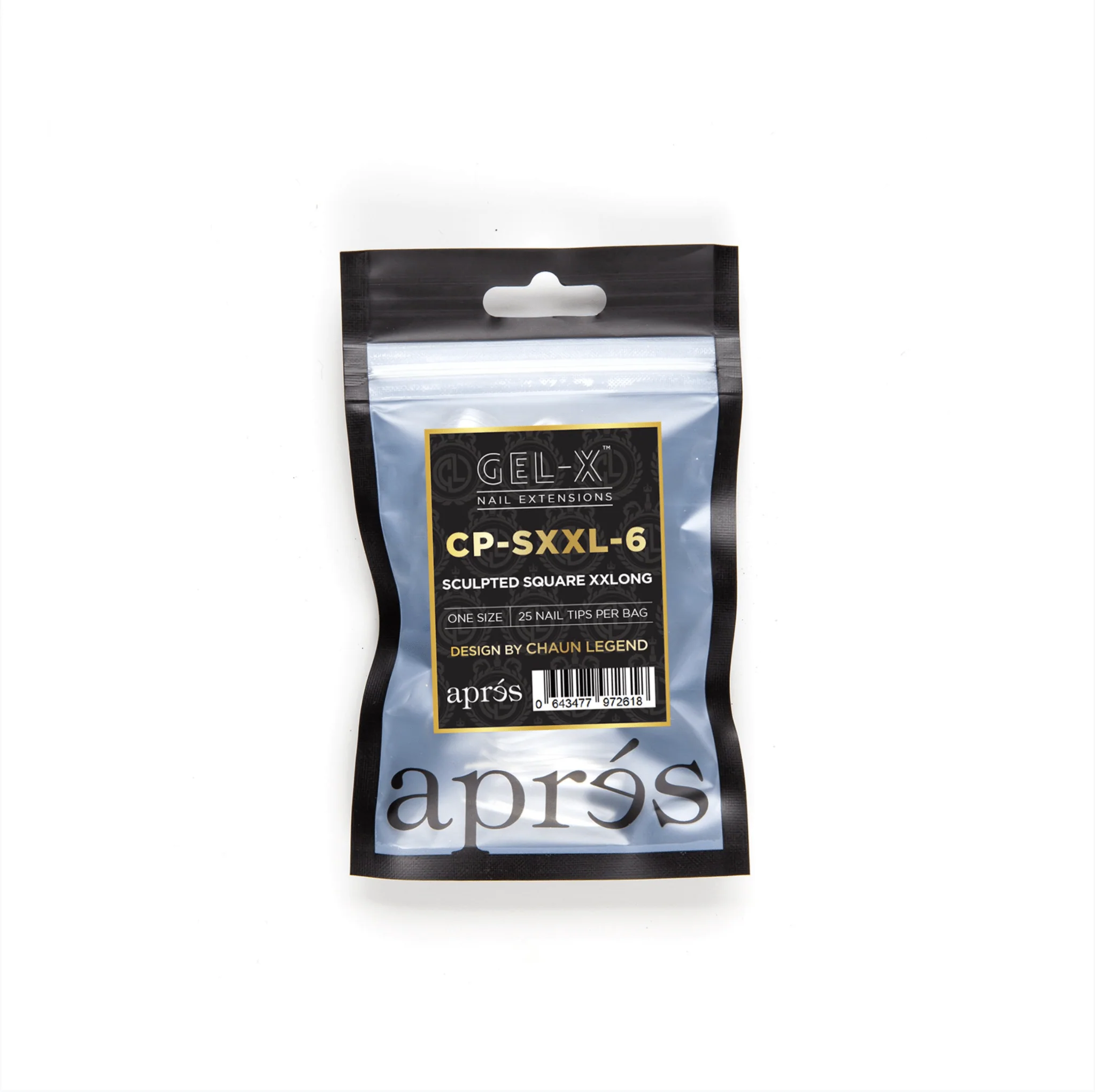 Apres Gel X™ x Chaun Legend Refill Bags (25pcs) Sculpted Square XXL - Image 7