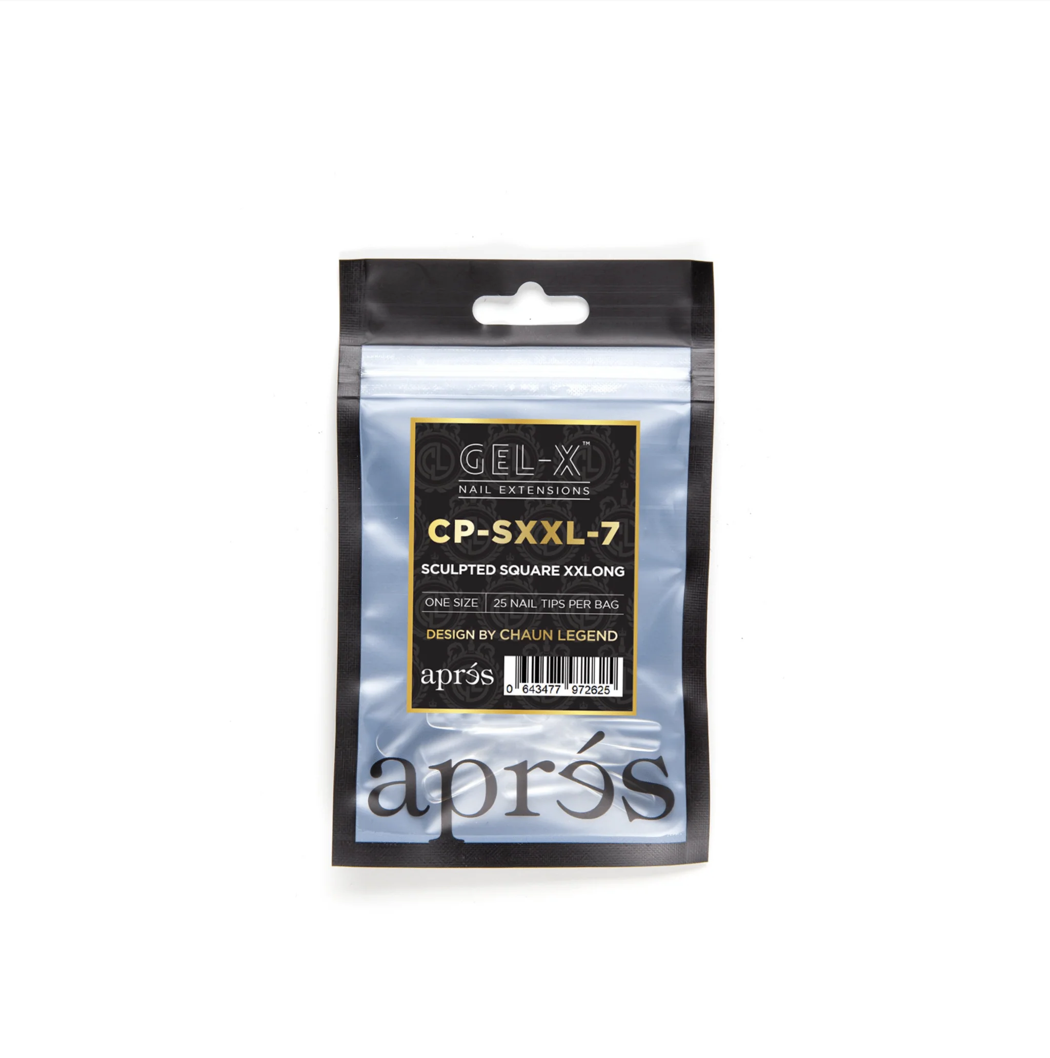Apres Gel X™ x Chaun Legend Refill Bags (25pcs) Sculpted Square XXL - Image 8