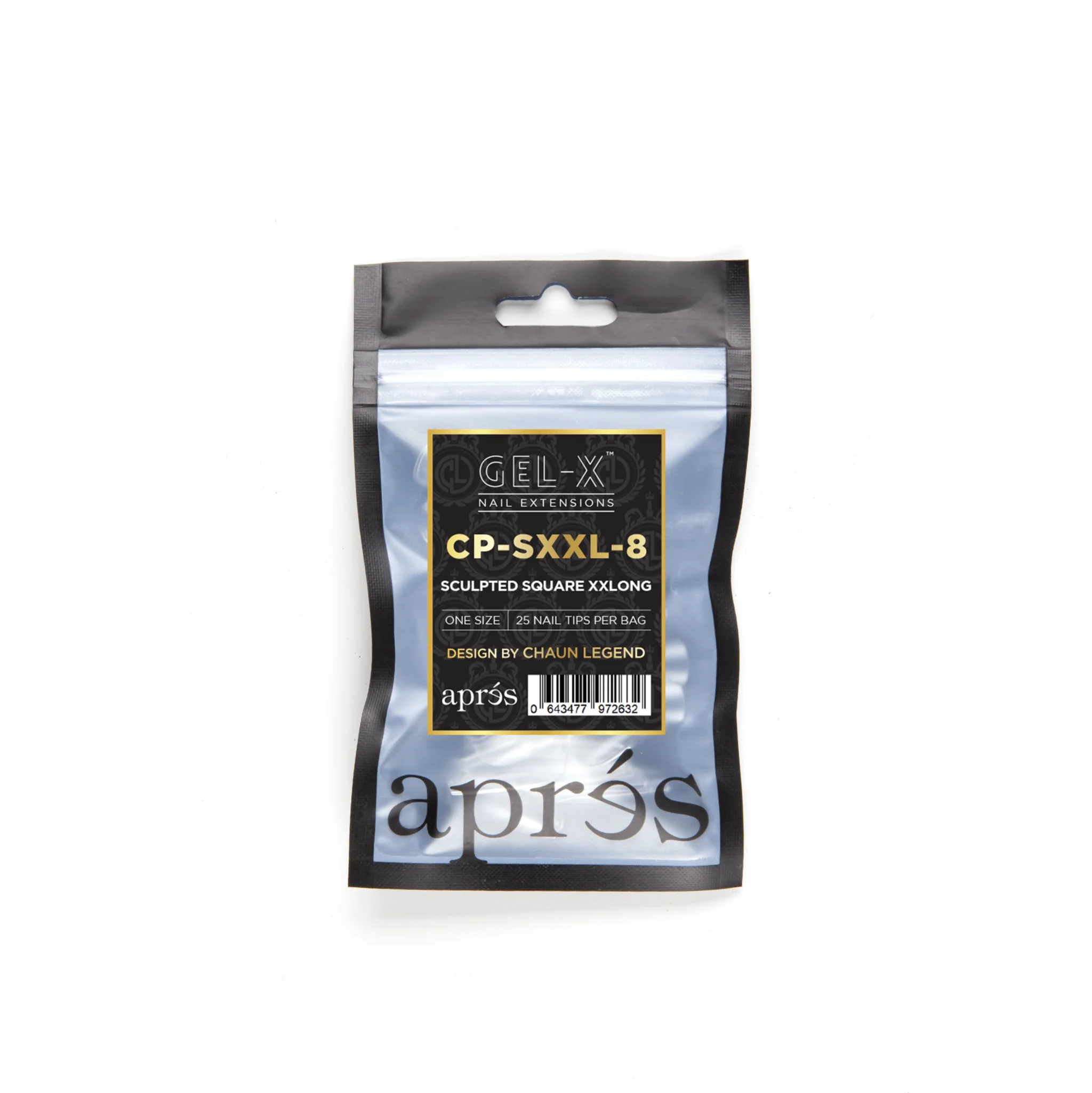 Apres Gel X™ x Chaun Legend Refill Bags (25pcs) Sculpted Square XXL - Image 9