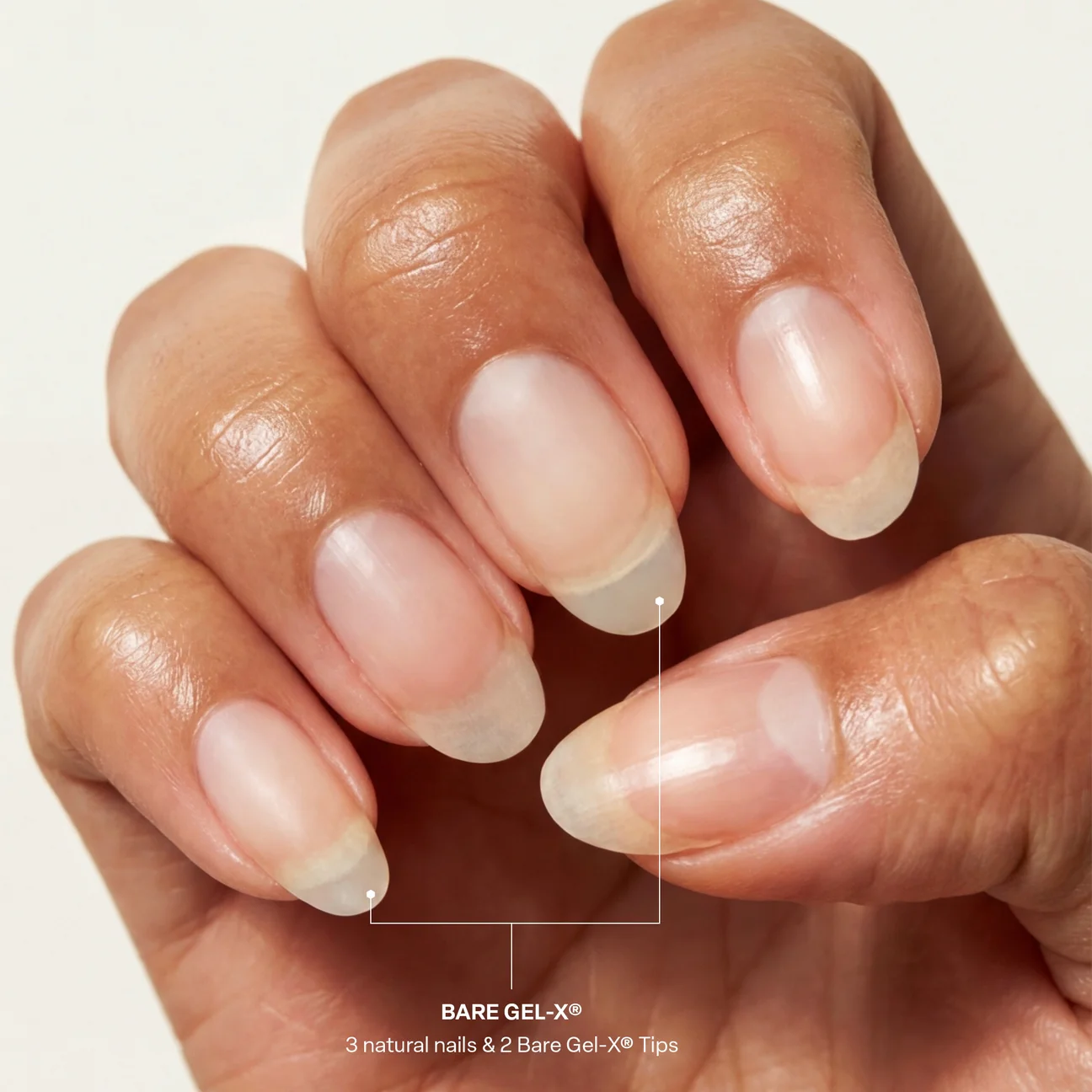 Aprés Bare Gel-X® Natural Box of Tips (16 sizes, 280pcs) - Image 3