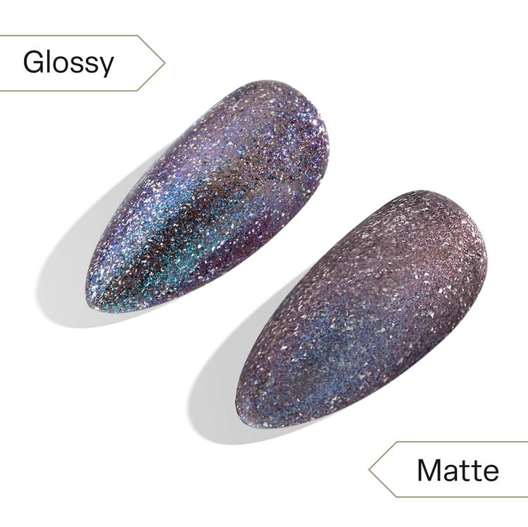 Apres Shimmery Cat Eye - Astral Gel Couleur - Dark Night CE07 - Image 5