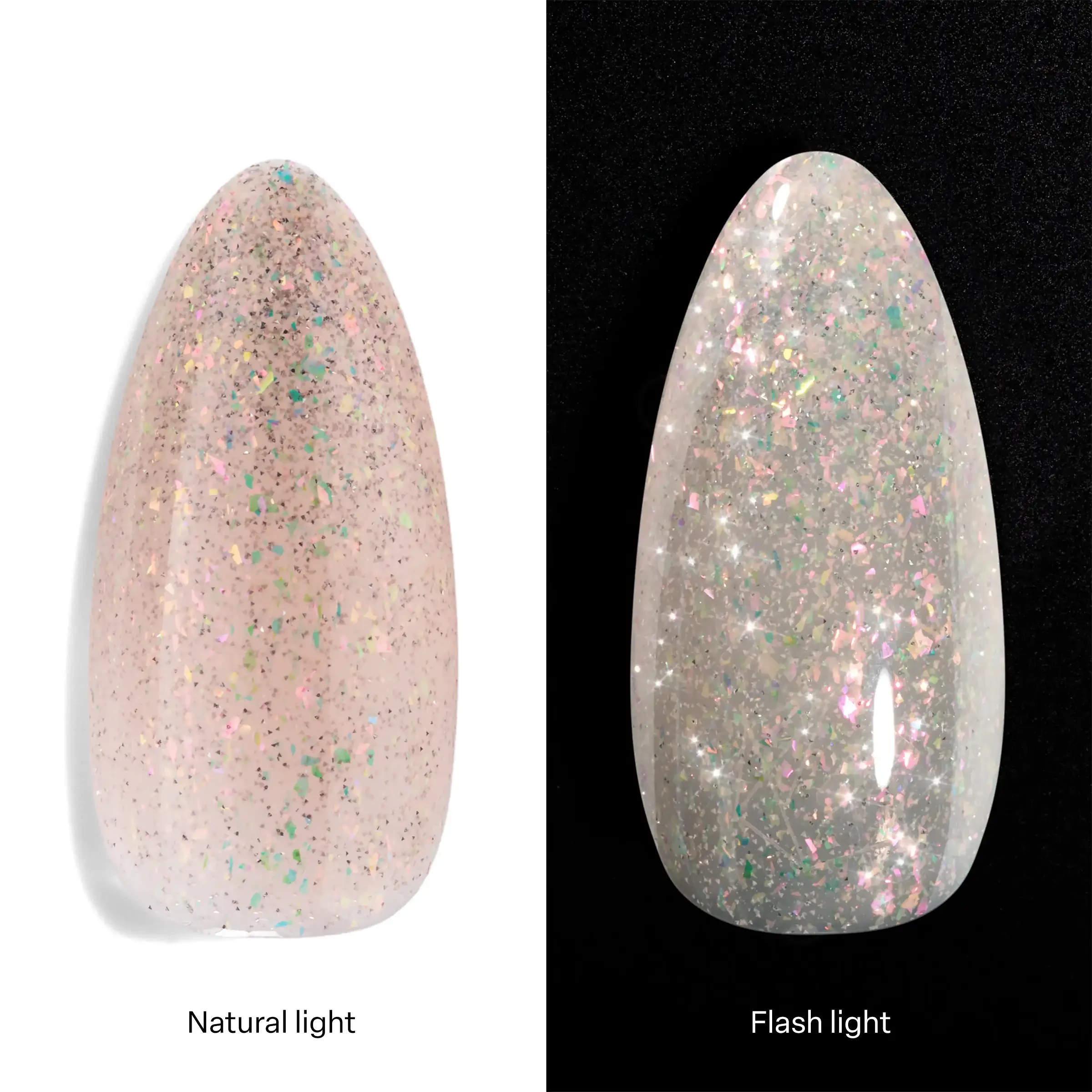 Apres Flash Glitter - Astral Gel Couleur - Pass The Salt FG02 - Image 5