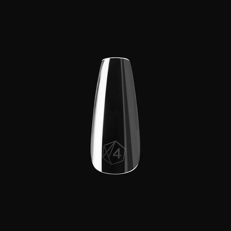 Apres Gel X™ Box of 280pcs Natural Coffin Medium Tips Mini - Image 8