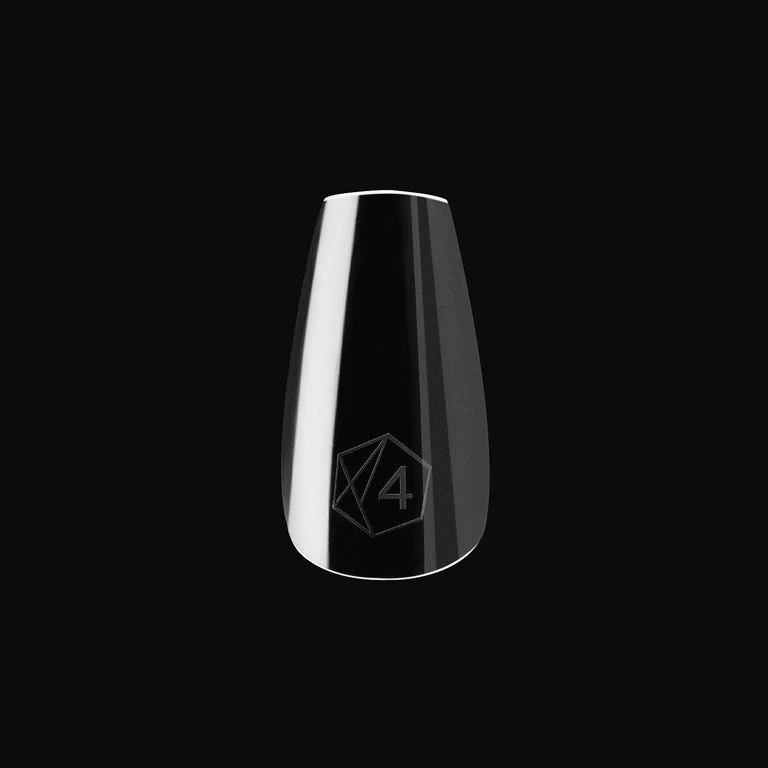 Apres Gel X™ Box of 280pcs Natural Coffin Short Tips Mini - Image 8