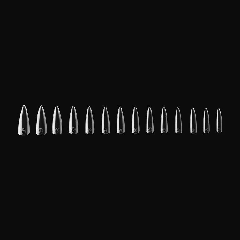 Apres Gel X™ Box of 280pcs Natural Stiletto Long Tips Mini - Image 7
