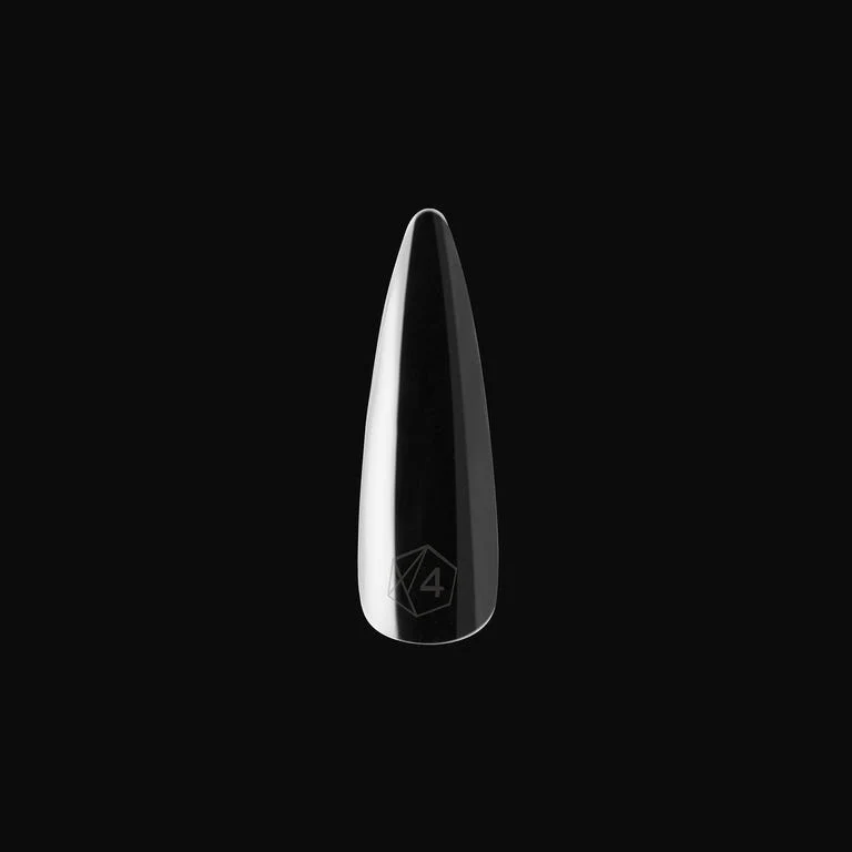 Apres Gel X™ Box of 280pcs Natural Stiletto Long Tips Mini - Image 8