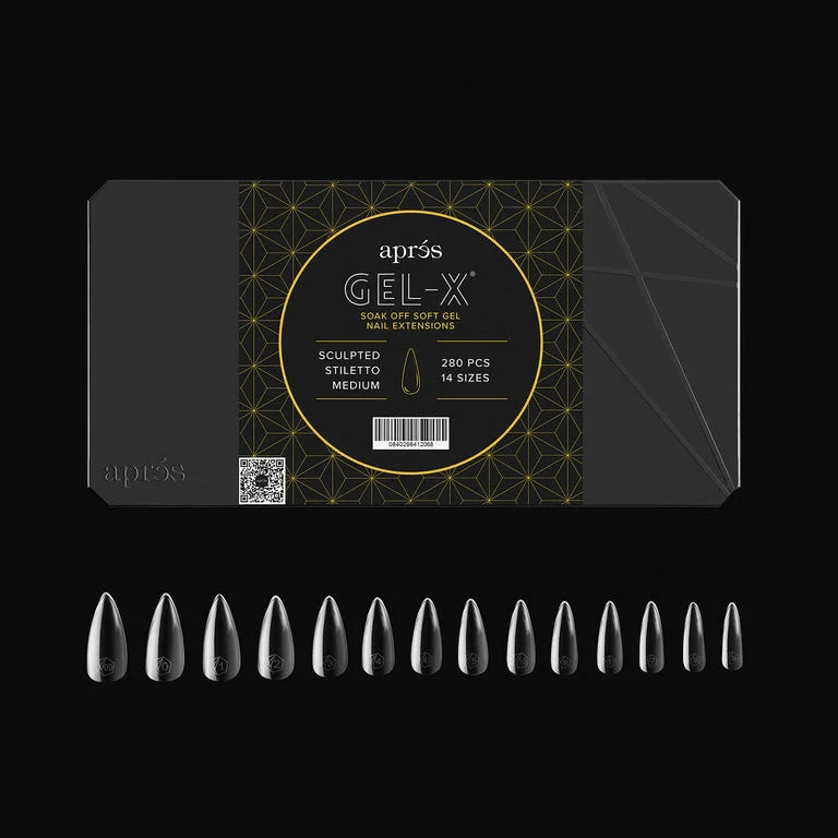 Apres Gel X™ Box of 280pcs / 210pcs Sculpted Stiletto Tips Mini - Image 6