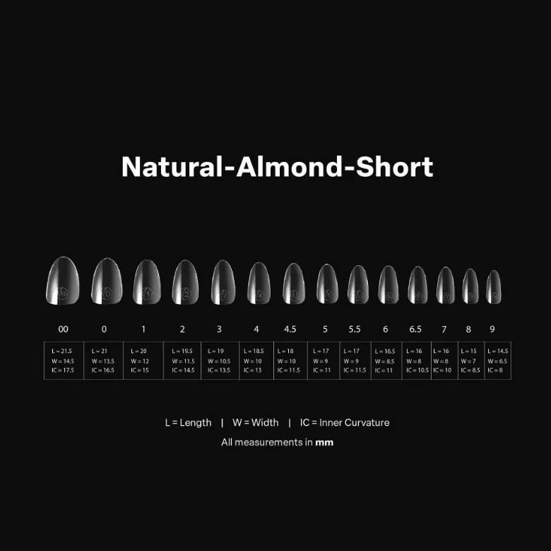 Apres Gel X™ Box of 600pcs 2.0 Natural Almond Tips - Image 3