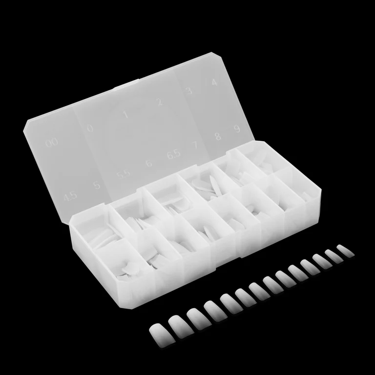 Apres Gel X™ Ombre Box of 210pcs Natural Square Medium Tips - Image 3