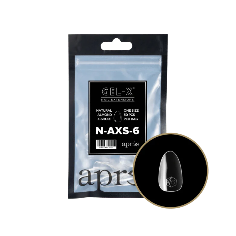 Apres Gel X™ Refill Bags (50pcs) Natural Almond Extra Short Tips - Image 10