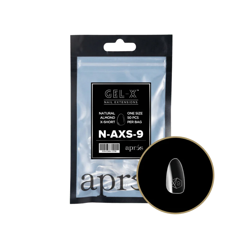Apres Gel X™ Refill Bags (50pcs) Natural Almond Extra Short Tips - Image 14