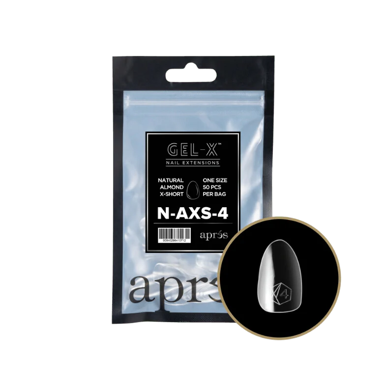 Apres Gel X™ Refill Bags (50pcs) Natural Almond Extra Short Tips - Image 6