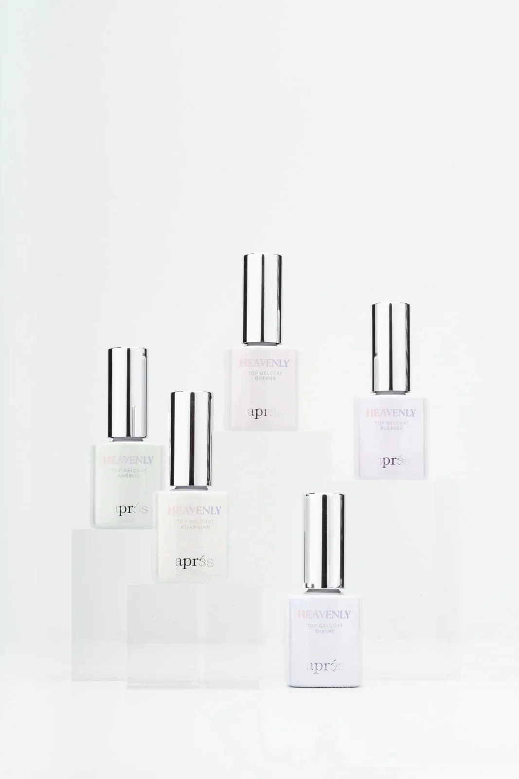 Apres Heavenly Top Gelcoat Set (5 bottles) - Image 5