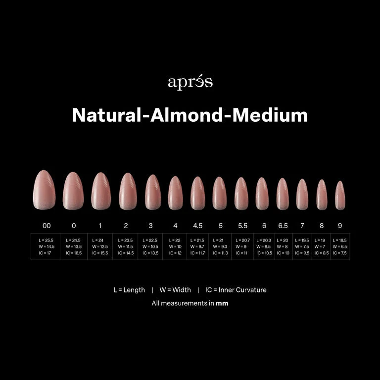Apres Kuromi™ x Aprés Gel-X® Nail Extension Kit + Neutral French Natural Almond Medium Box of Tips (280pcs, 14 sizes) - Image 7
