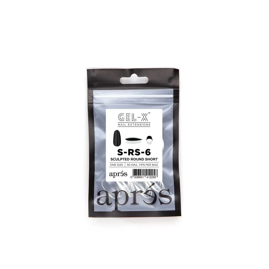 Apres Refill Bags (50pcs) Sculpted Round Short Tips - Image 10