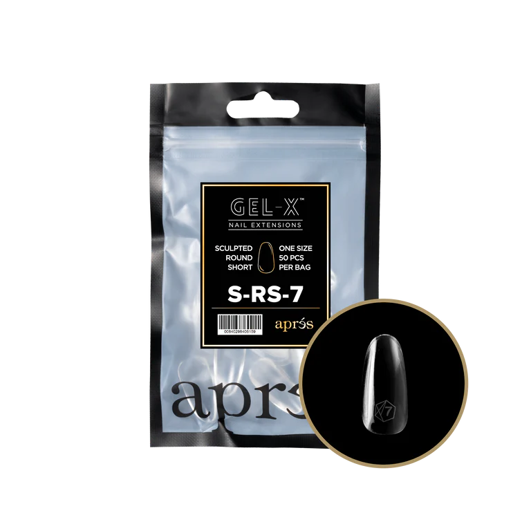 Apres Refill Bags (50pcs) Sculpted Round Short Tips - Image 15