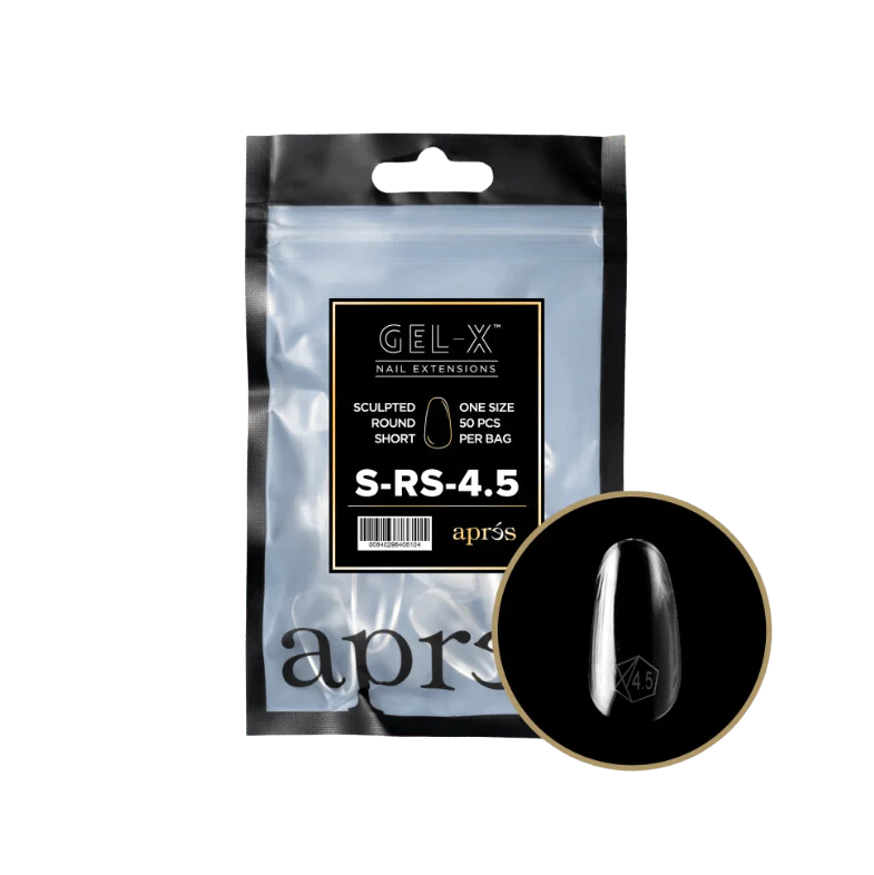 Apres Refill Bags (50pcs) Sculpted Round Short Tips - Image 7