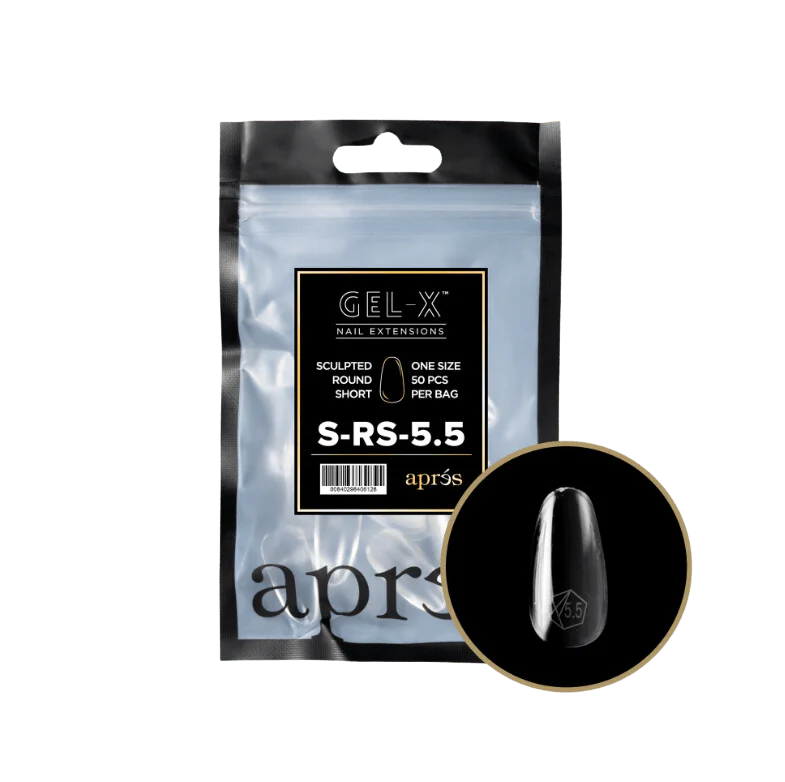 Apres Refill Bags (50pcs) Sculpted Round Short Tips - Image 9