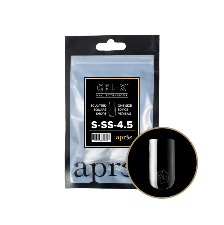 Apres Refill Bags (50pcs) Sculpted Square Short Tips - Image 10