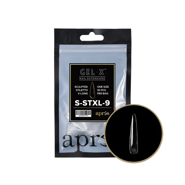 Apres Refill Bags (25pcs) Sculpted Stiletto Extra Long Tips - Image 16
