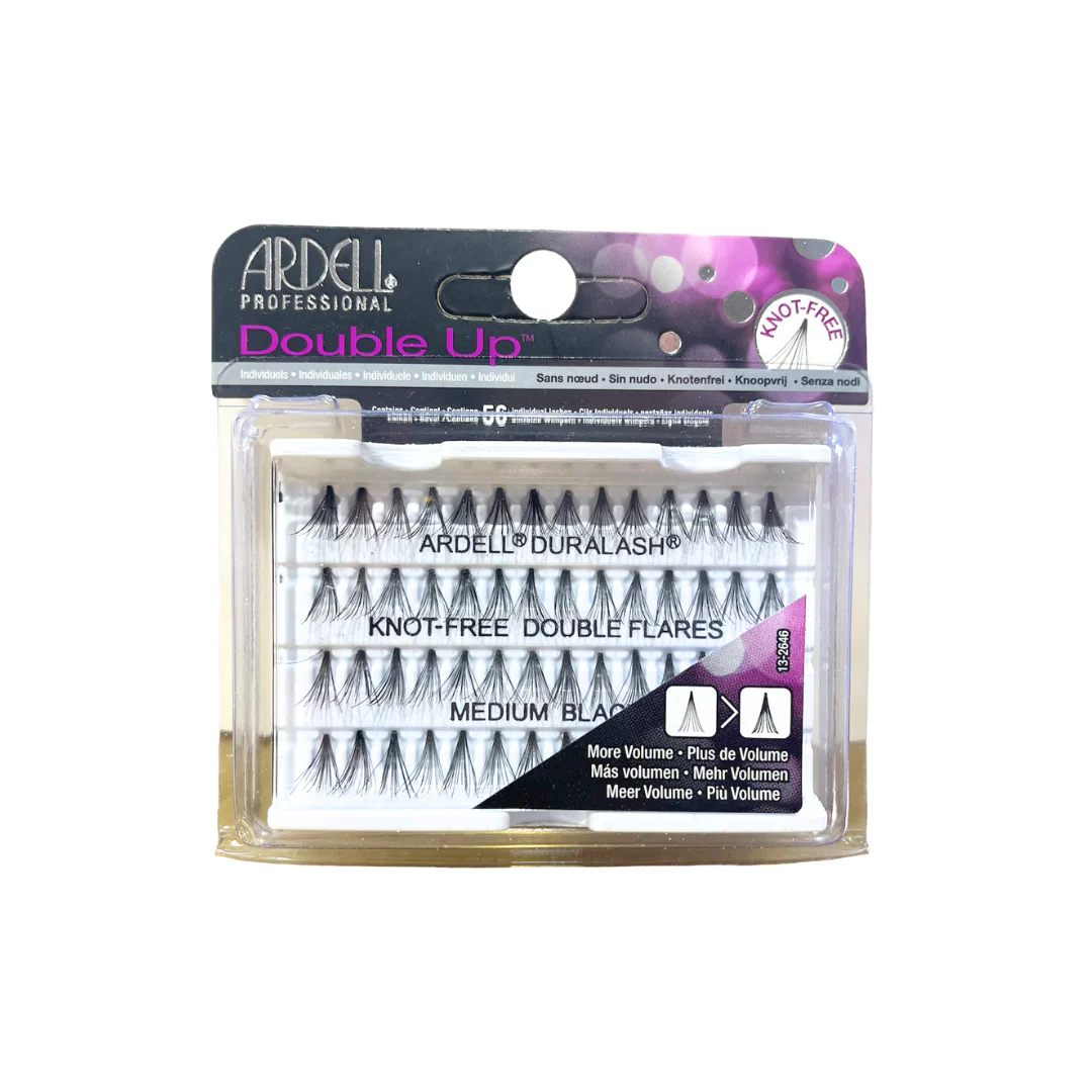 Ardell Eyelashes Double Up Knot Free Double Flares - Image 2