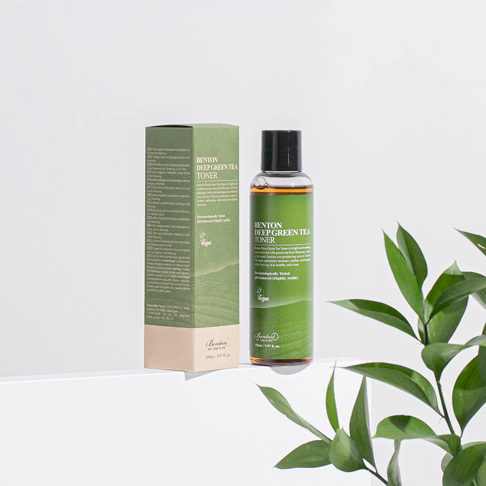 Benton Deep Green Tea Toner 150mL - Image 4