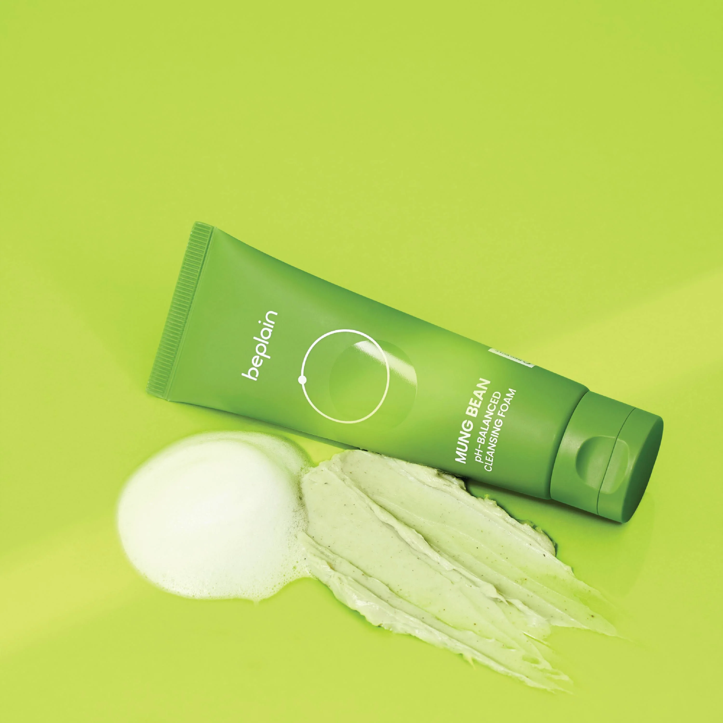 BEPLAIN Mung Bean Ph-Balanced Cleansing Foam 80mL - Image 4