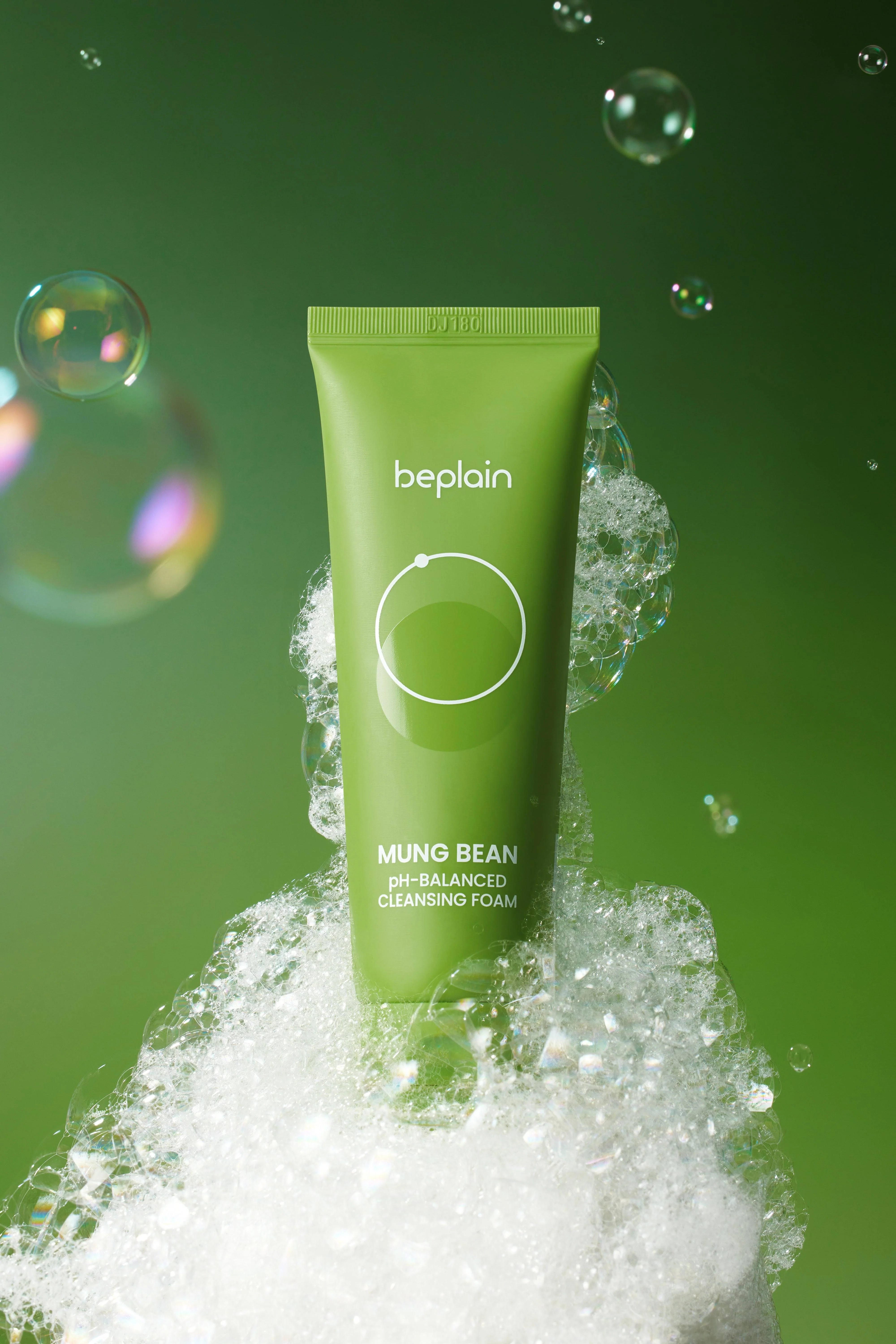 BEPLAIN Mung Bean Ph-Balanced Cleansing Foam 80mL - Image 5