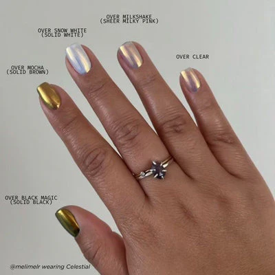 Bio Seaweed Gel Chrome Powder Celestial 1g - Image 2